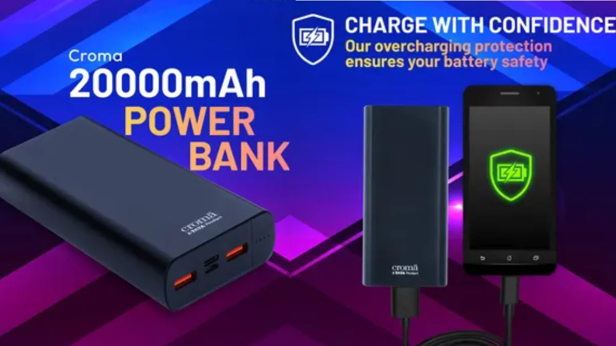 Croma 20000mAh Power Bank